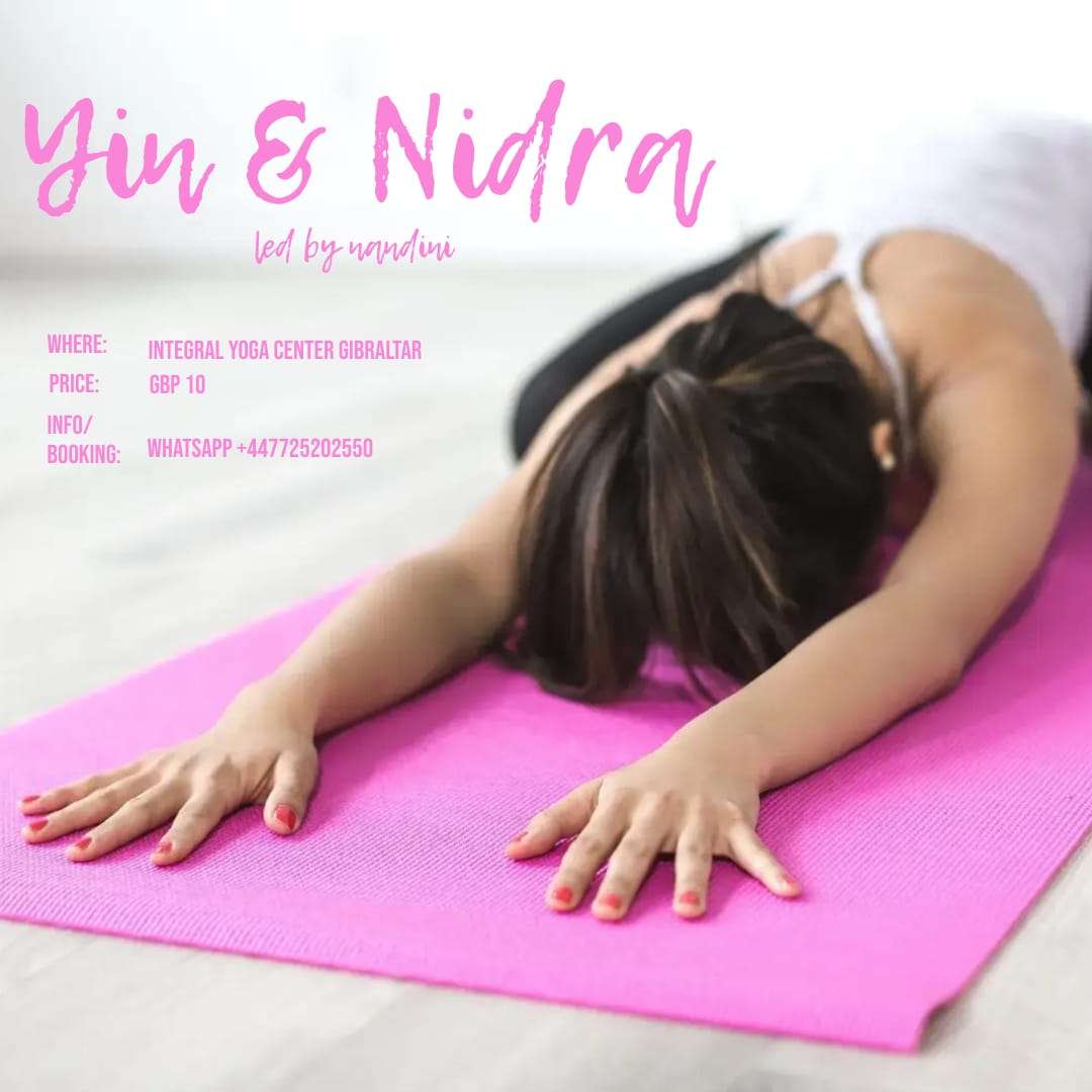 Yin Yoga – Integral Yoga Centre Gibraltar